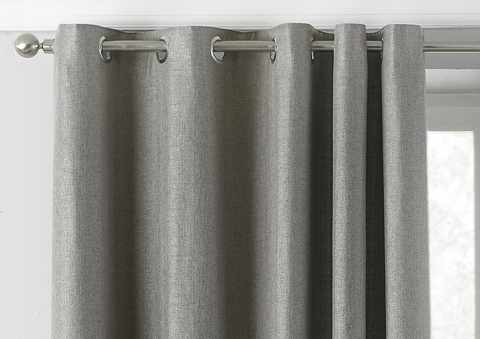 Atlantic Eyelet, Grey - Ready Made Curtains - Image 9